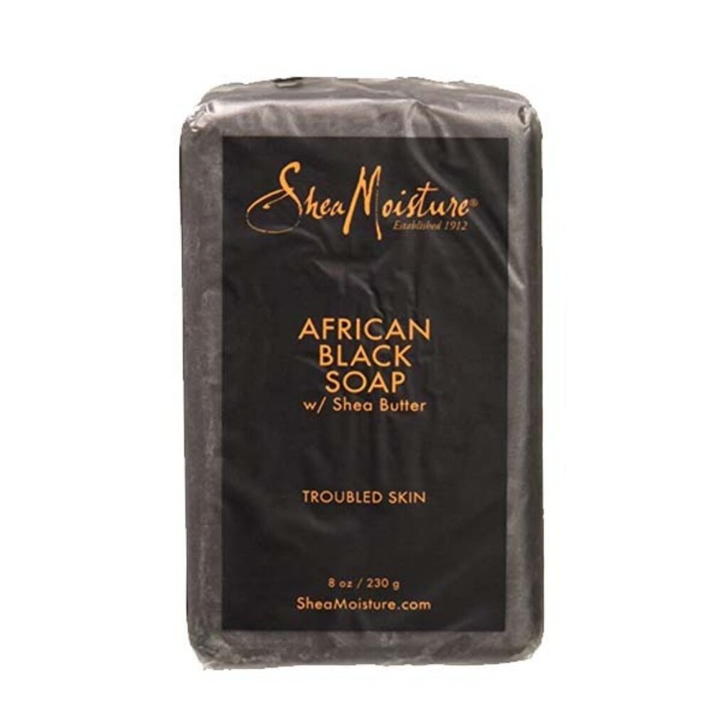 Shea Moisture African Black Soap With Shea Butter